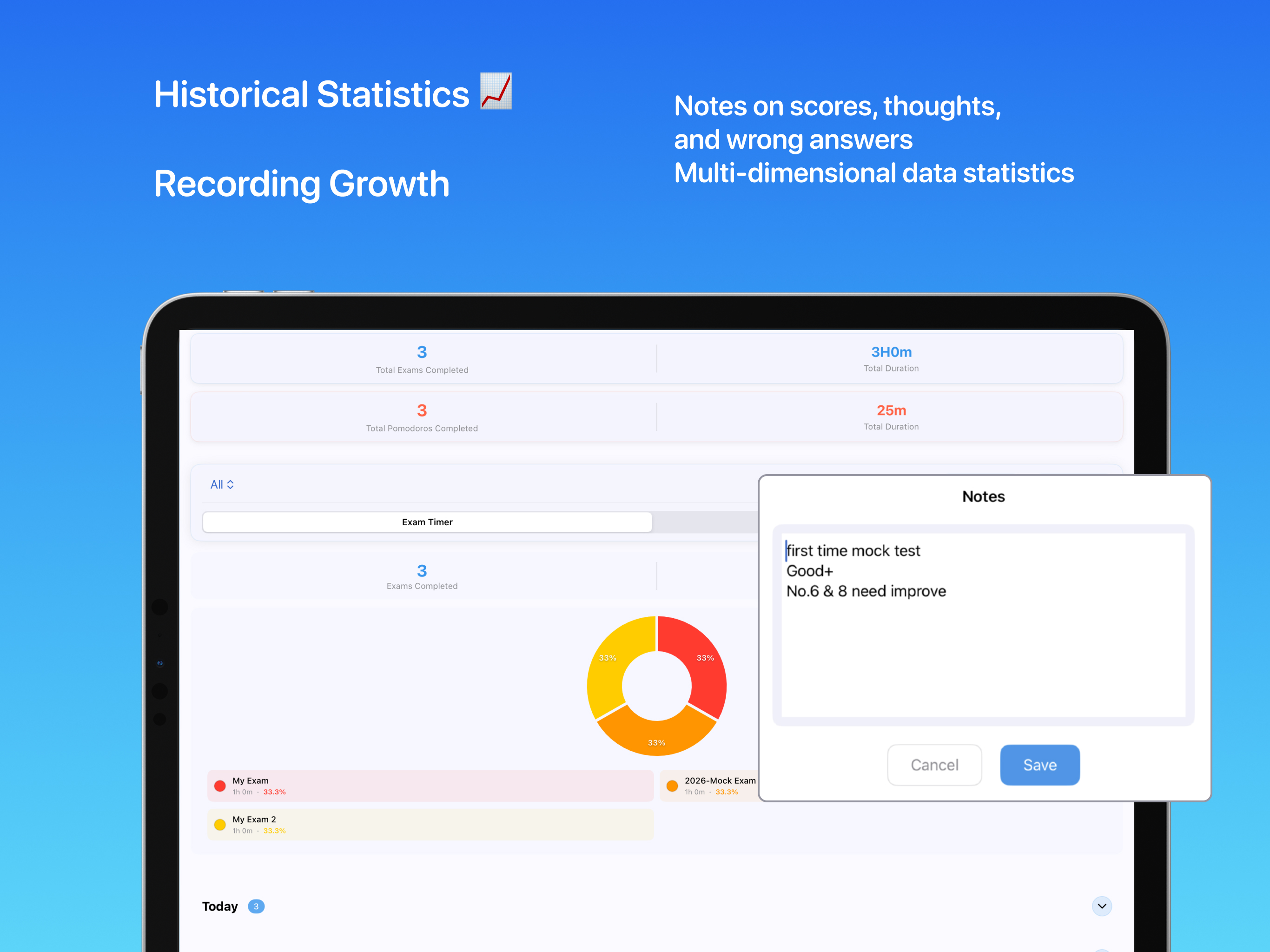 MockTimer Pro iPad 截图 4